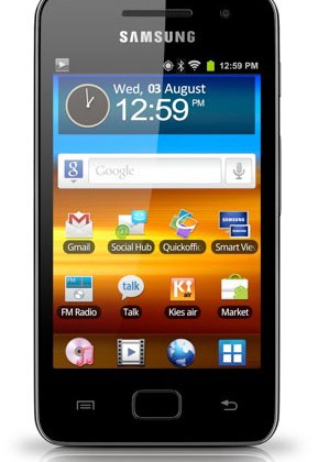 Samsung reveals Galaxy S WiFi 3.6 music player
