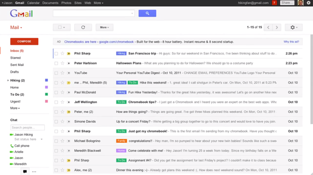 Google leaks upcoming Gmail redesign