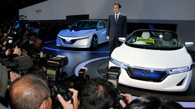 Honda Shows Off Ev Ster Concept Electric Car At 11 Tokyo Motor Show Slashgear