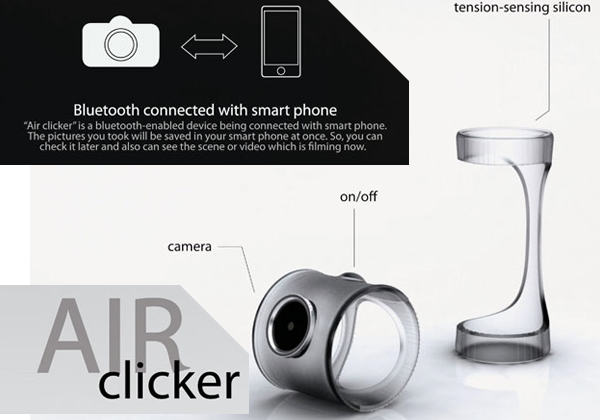 Air Clicker concept gives your thumb the lens