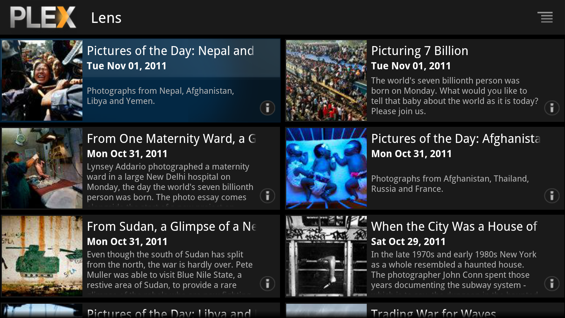 google tv plex google tv plex