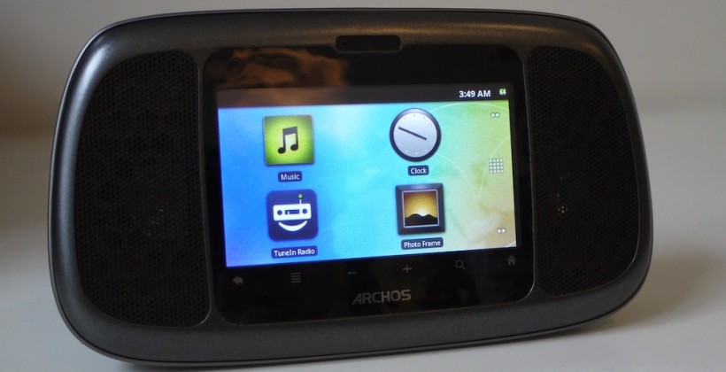 Archos Home Connect 35 Android Clock Radio Hits Us Slashgear