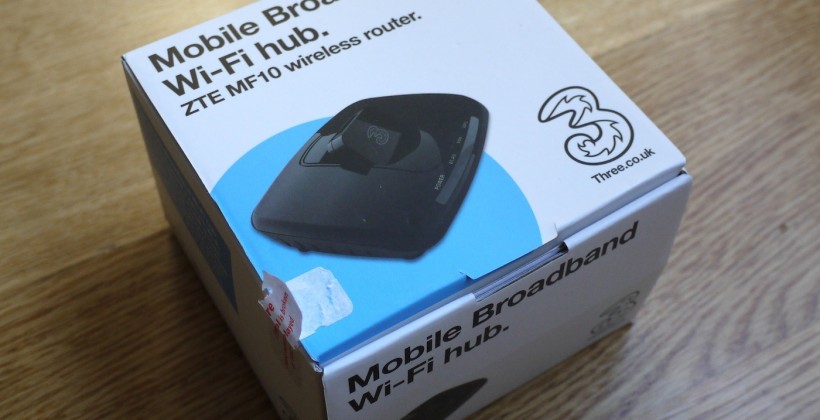 Three WiFi Hub ZTE MF10 Review