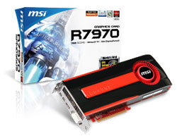 MSI shows off R7970 video card