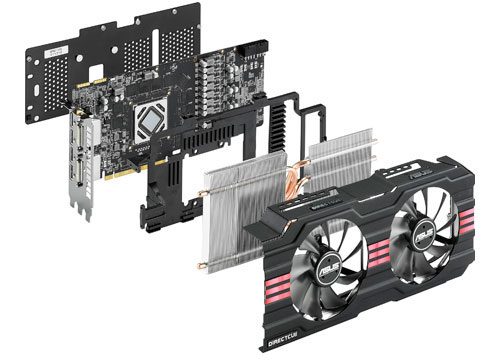 Asus unveils massive triple-slot Radeon HD 7970 DirectCU II TOP GPU