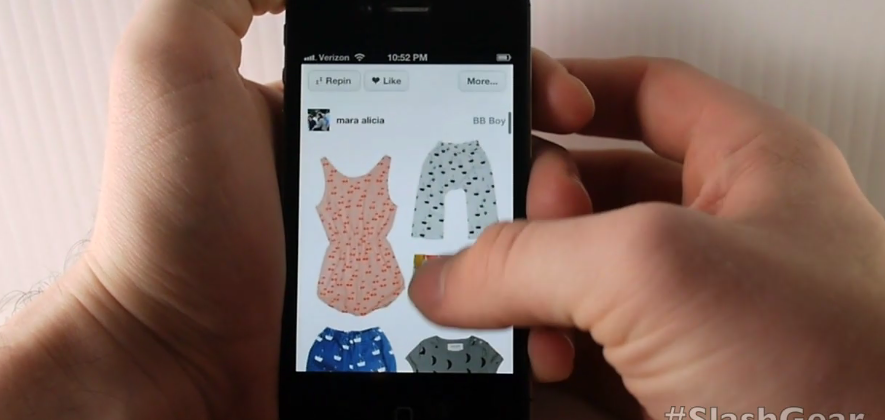 Pinterest for iPhone Review - SlashGear