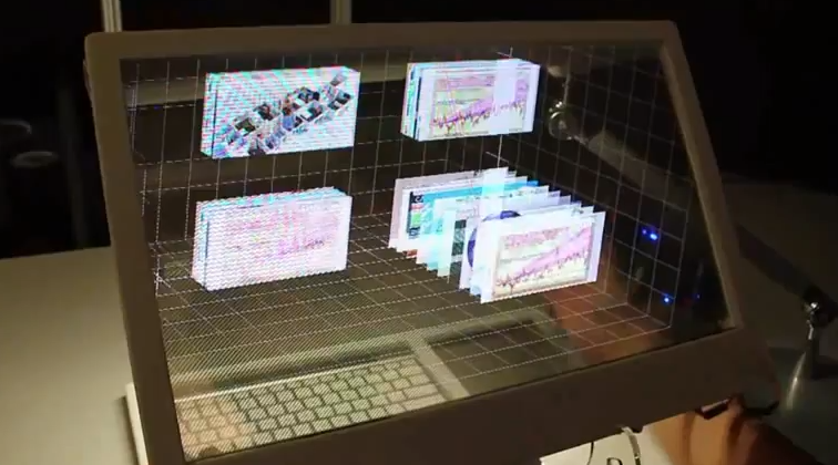 Microsoft demos Kinect 3D desktop and Holoflector augmented reality mirror