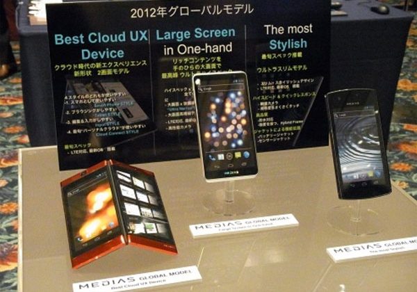 NEC shows off three interesting Android devices