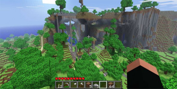 Mojang’s Minecraft goes split-screen on Xbox 360