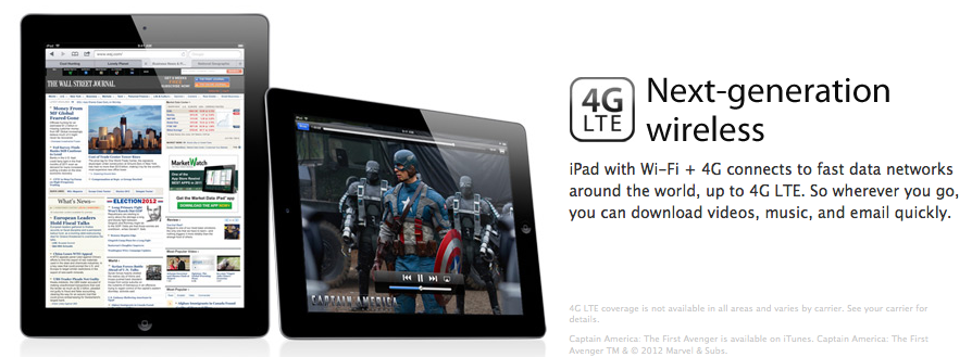 Verizon 4G LTE iPad gets hotspot support at launch