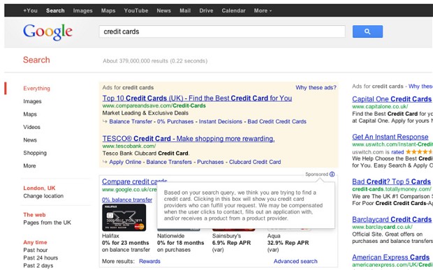 add credit card to google