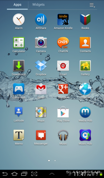 galaxy tab app store