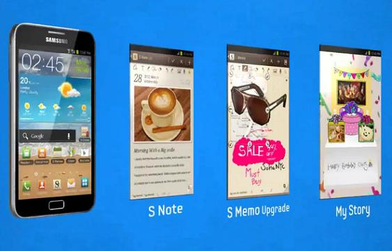 galaxy notes app