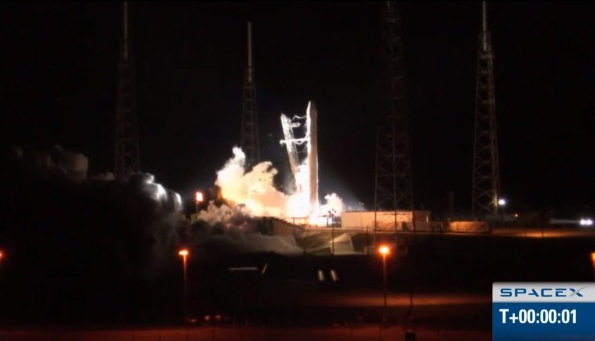 SpaceX test flight to ISS aborted