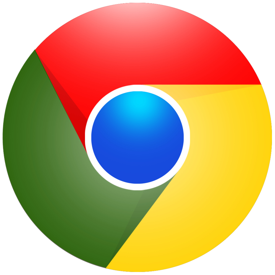 number showing up on google chrome logo
