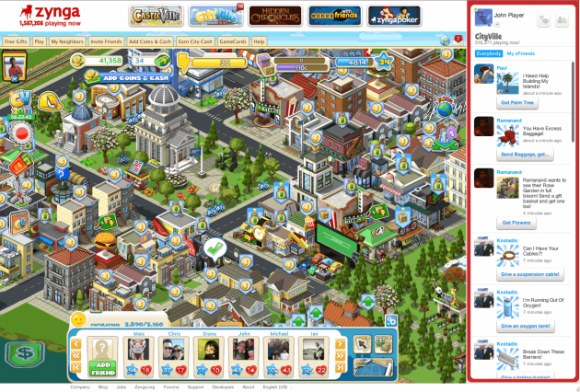 Zynga usage declines, stock drops to record low
