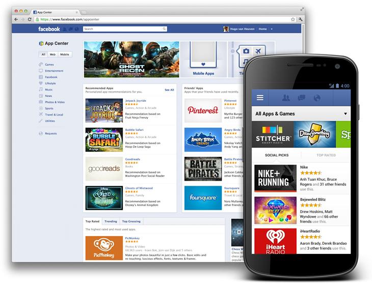 Facebook login home page mobile