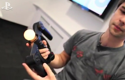 Sony PlayStation Move Racing Wheel is one crazy contraption