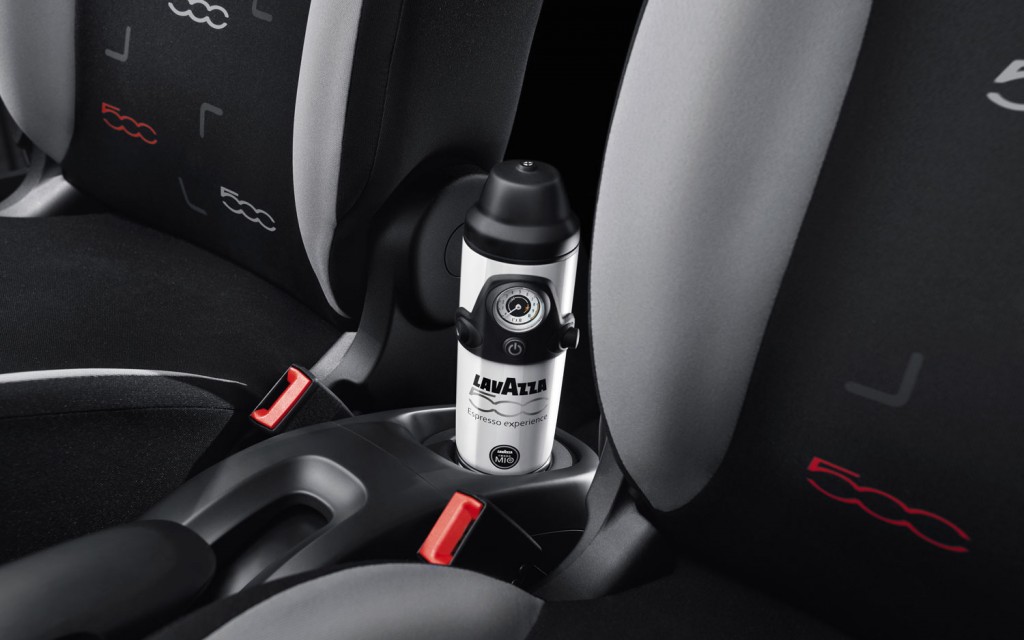 Fiat 500L getting optional espresso maker SlashGear