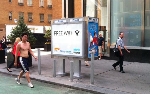 NYC payphones begin transition to Wi-Fi hotspots
