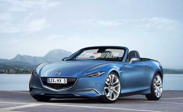 2014 Mazda MX-5 rendering surfaces
