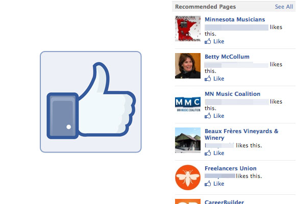 Facebook rolls out Recommendations Bar for websites