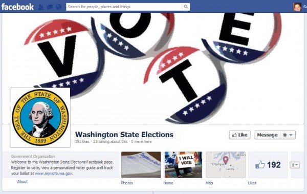 Washington state becomes first to allow voter registration by Facebook