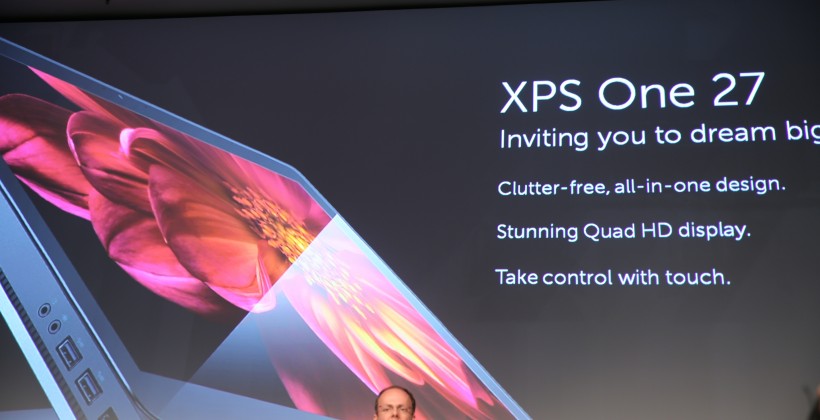 Dell XPS One 27 gets Windows 8 and multitouch