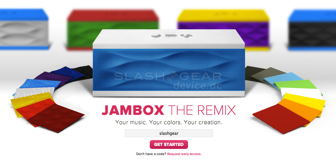 Jawbone JAMBOX The Remix delivers colorfriendly custom combos SlashGear