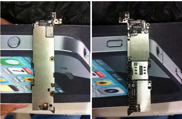 Photos of claimed iPhone 5 logic board hit the web