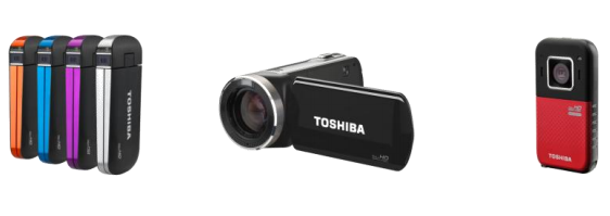 Toshiba’s CAMILEO line getting three new full HD camcorders