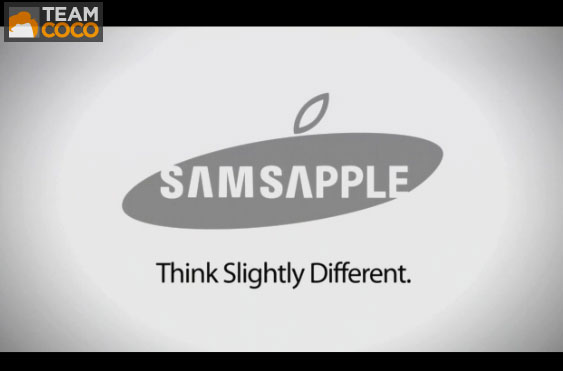 Samsung served on a public platter by Conan for Apple