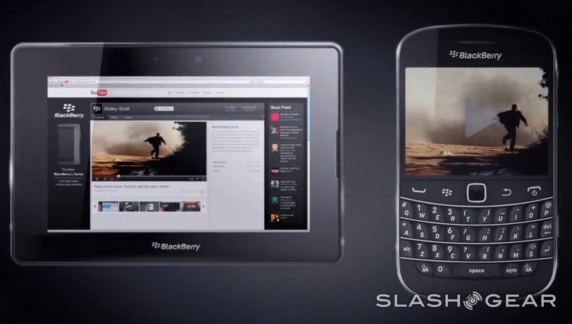 BlackBerry 10 demo video gives first glimpse of QWERTY hero device