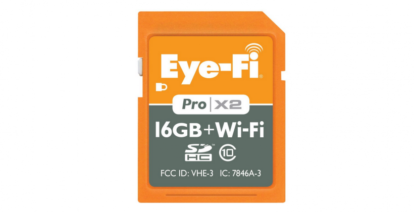 Eye-Fi announces 16GB Pro X2 wireless memory card - SlashGear