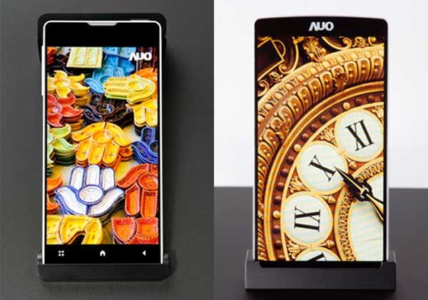 AUO shows off 4.46-inch display with world’s narrowest border