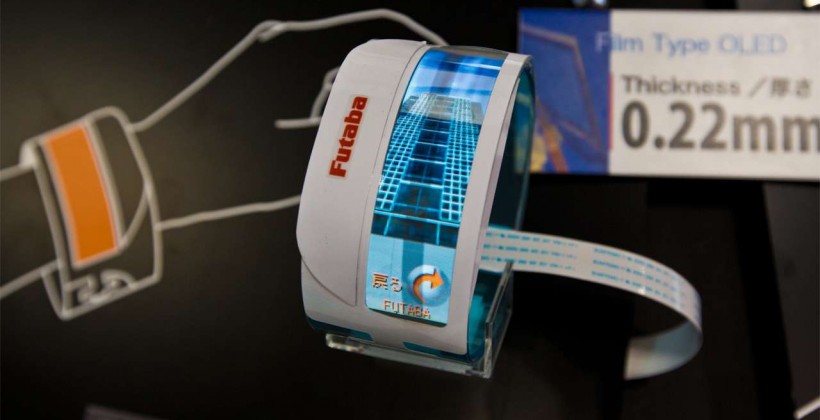 Futaba 0.22mm flexible OLED watch concept wants your wrist
