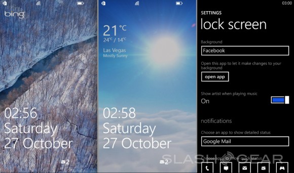 window phone lock screen