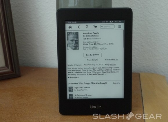 Amazon posts disclaimer on Kindle Paperwhite limitations