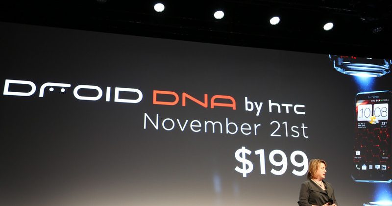 DROID DNA release date November 21st for $199