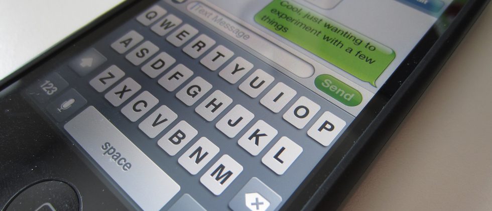 Text messaging on decline for first time ever