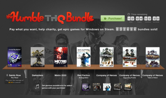 Humble THQ Bundle surpasses $2m in 24 hours