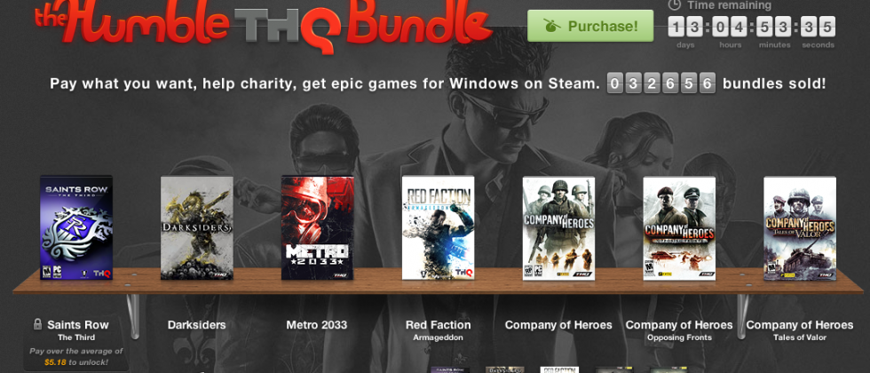 Humble THQ Bundle includes Company of Heroes, Metro 2033 and more