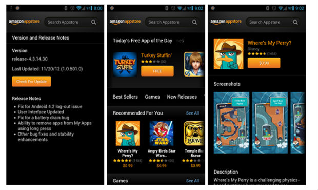 Amazon Appstore updates with new UI and bugfixes - SlashGear