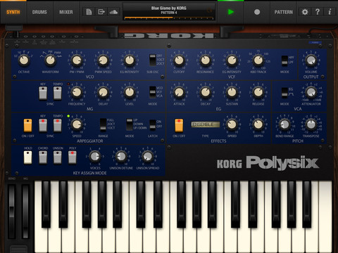 KORG iPolysix goes multi-tune for iPad and iPad mini