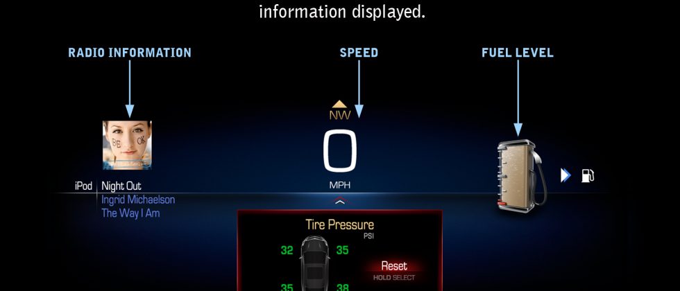 Cadillac XTS breaks the mold with user-configurable gauges