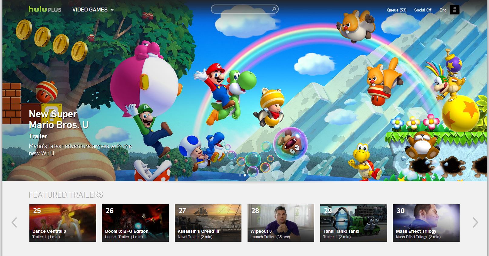 Hulu introduces new Video Games Hub SlashGear