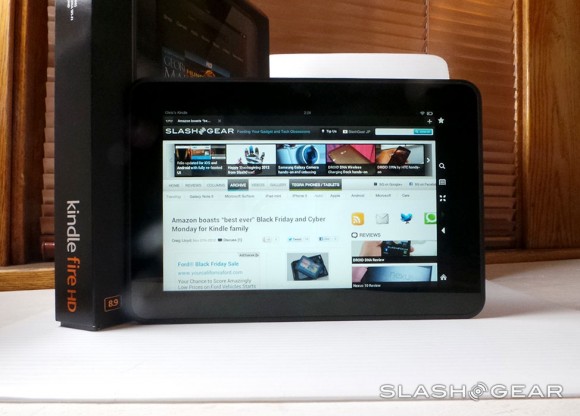Amazon Kindle Fire HD 8.9 is $50 off today only