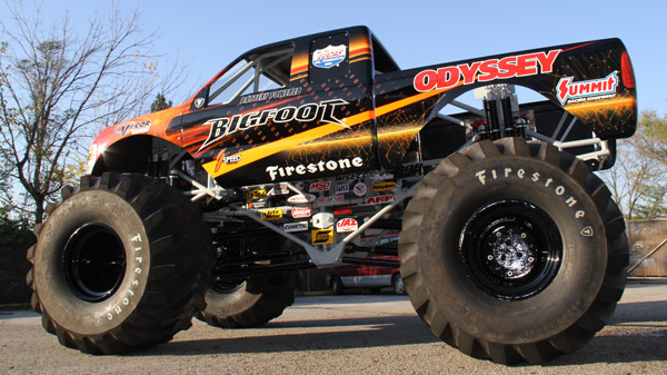 new bright bigfoot monster truck