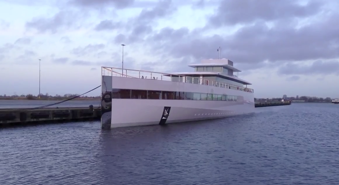 Steve Jobs' Venus yacht shown in fresh footage SlashGear