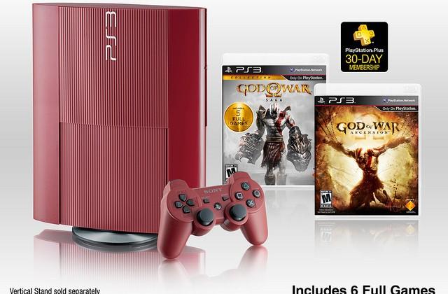 Garnet Red PS3 God of War bundle confirmed for North America